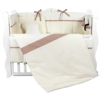 Детское постельное бельё PernaMea Renaissance (101641/6) Хлопок/ Слоновая кость Brown