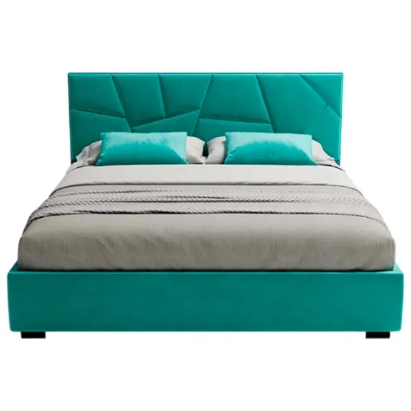 Кровать My-Style my-Bella 200 x 200 см / Фанера / Бирюзовый photo 3