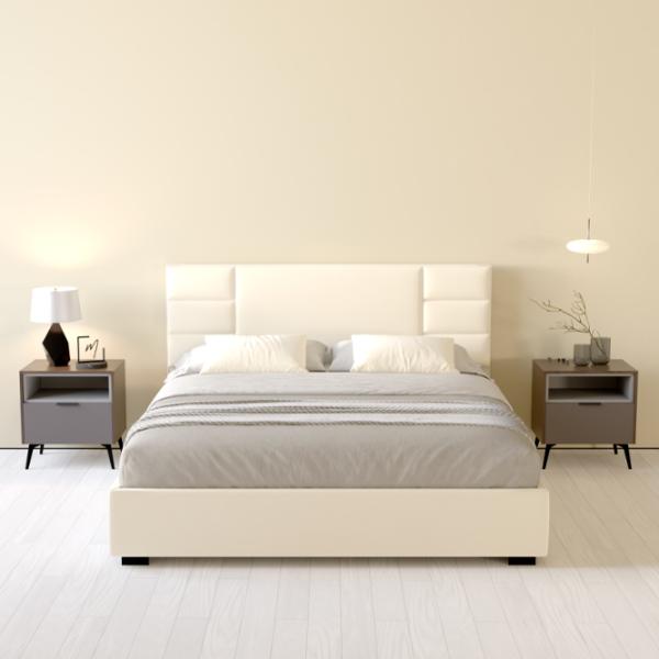 Кровать My-Style my-Feya 160 x 200 см / Фанера / Светло-Бежевый photo 6