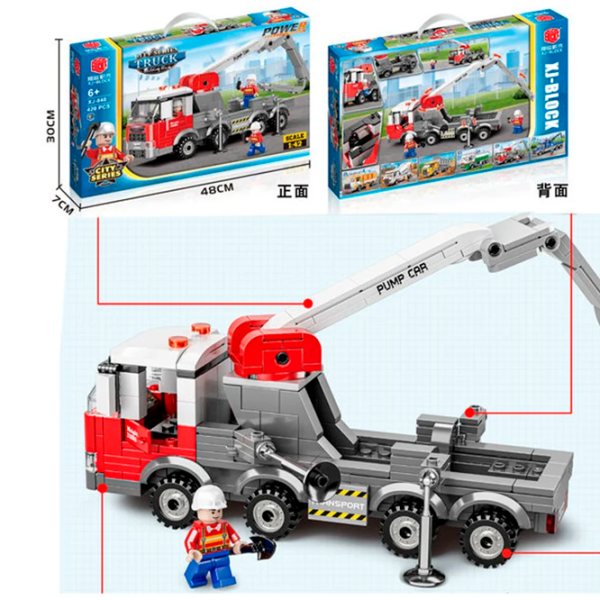 Constructor Richi Tichi Pump Car Clasic/ Gray photo 6