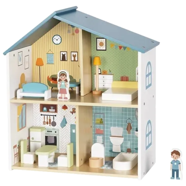 Домик для кукол Tooky Toy HP063 52640 домик / 3+ photo 1