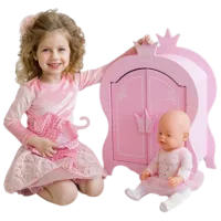 Mobilier pentru păpușă Mega Toys 71020 R20/1 Dulap / 3+ photo 5