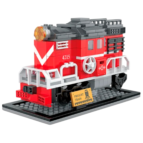 Constructor Richi Tichi Freight Train Transport/ Red photo 1