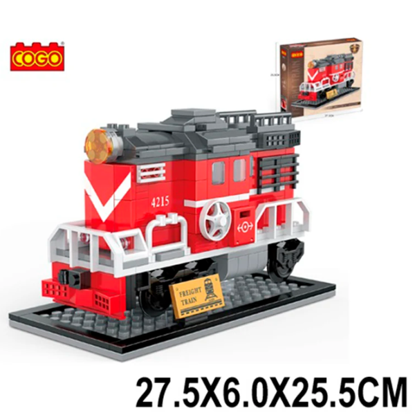 Constructor Richi Tichi Freight Train Transport/ Red photo 2