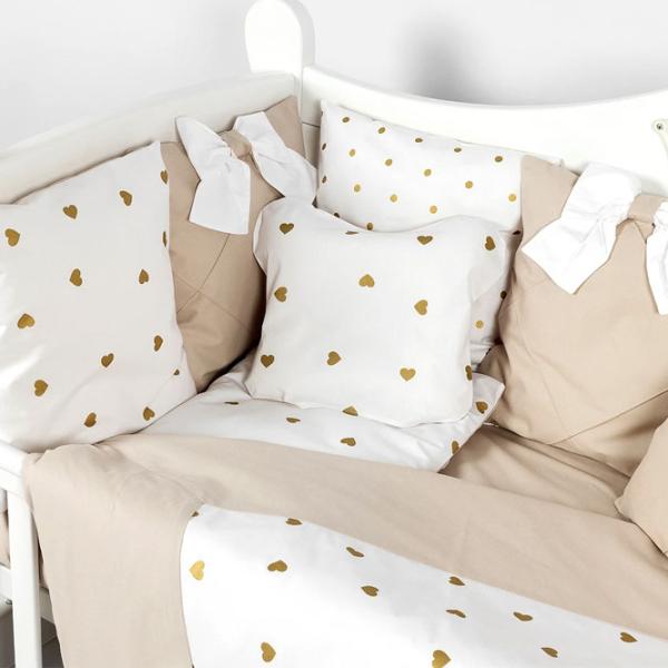 Детское постельное бельё PernaMea Pillows (PM.101650/1) Хлопок/ Коричневый White photo 3