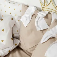 Детское постельное бельё PernaMea Pillows (PM.101650/1) Хлопок/ Коричневый White photo 4