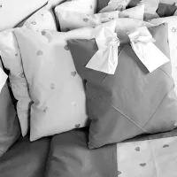 Детское постельное бельё PernaMea Pillows (PM.101650/2) Хлопок/ Серый White photo 5