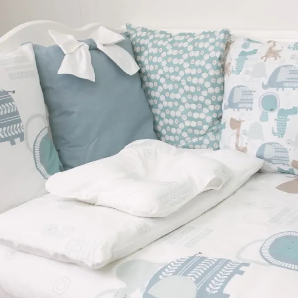 Детское постельное бельё PernaMea Pillows (PM.101650/5) Хлопок/ Синий White photo 4 Детское постельное бельё PernaMea Pillows (PM.101650/5) Хлопок/ Синий White photo 4