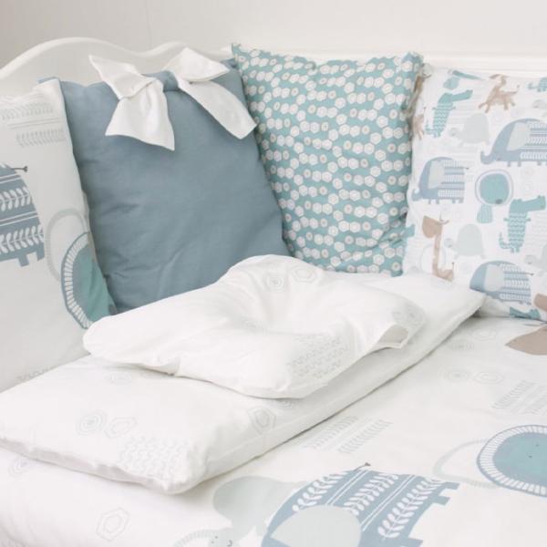 Детское постельное бельё PernaMea Pillows (PM.101650/5) Хлопок/ Синий White photo 4 Детское постельное бельё PernaMea Pillows (PM.101650/5) Хлопок/ Синий White photo 4