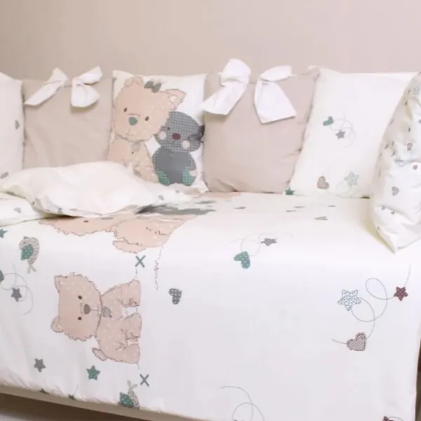 Детское постельное бельё PernaMea Pillows Puppy (PM.101650/4) Хлопок/ Бежевый Разноцветный photo 2
