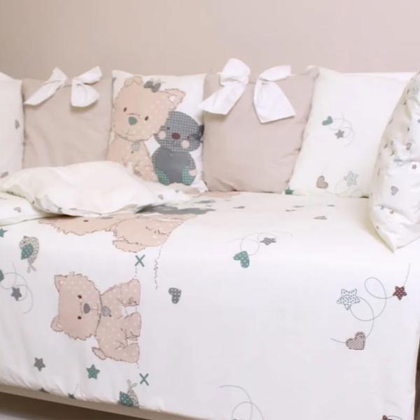 Детское постельное бельё PernaMea Pillows Puppy (PM.101650/4) Хлопок/ Бежевый Разноцветный photo 2