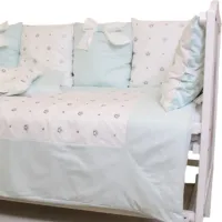 Детское постельное бельё PernaMea Pillows (PM.101650/3) Хлопок/ Аквамариновый White photo 2