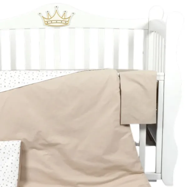 Детское постельное бельё PernaMea Stars (PM.100468/4) Хлопок/ Коричневый White photo 4