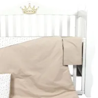 Детское постельное бельё PernaMea Stars (PM.100468/4) Хлопок/ Коричневый White photo 4