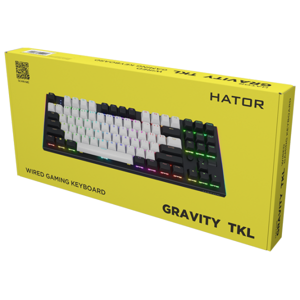 Клавиатура Hator Gravity TKL Проводная / Черный photo 5