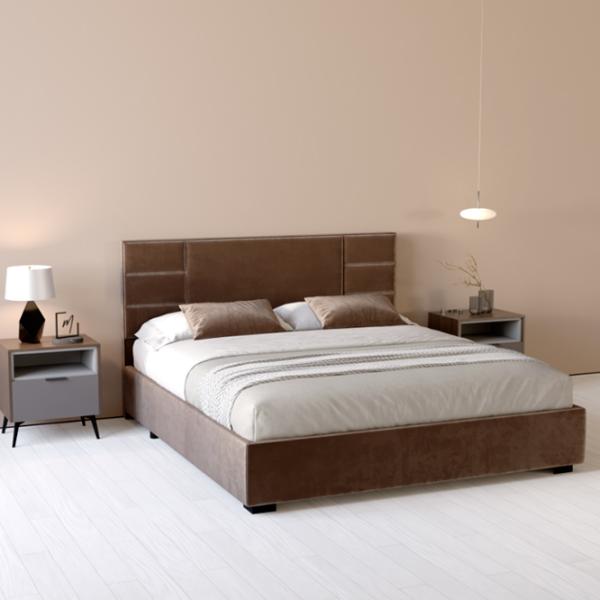 Кровать My-Style my-Feya 160 x 200 см / Фанера / Тёмно-коричневый photo 5