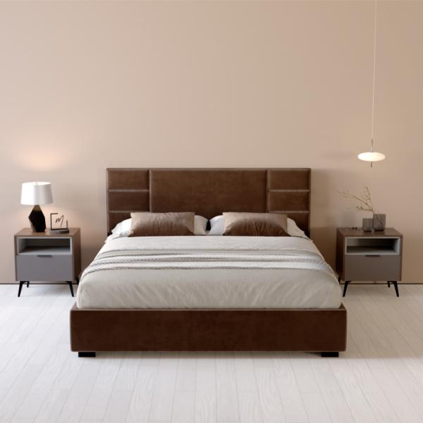 Кровать My-Style my-Feya 160 x 200 см / Фанера / Тёмно-коричневый photo 6