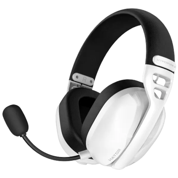 Căști Hator Hyperpunk 3 Black White Fără fir/ Gaming photo 1