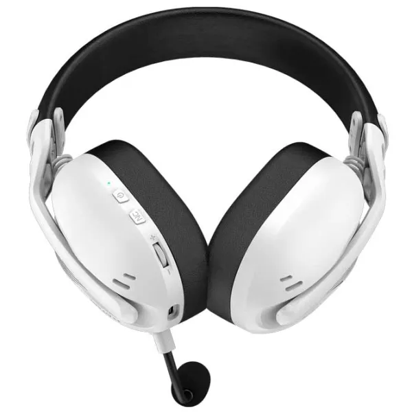 Căști Hator Hyperpunk 3 Black White Fără fir/ Gaming photo 2