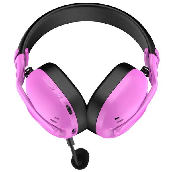 Căști Hator Hyperpunk 3 Black Purple Fără fir/ Gaming photo 2 Căști Hator Hyperpunk 3 Black Purple Fără fir/ Gaming photo 2