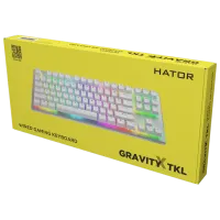 Tastatură Hator Gravity X TKL Cu fir / White photo 6