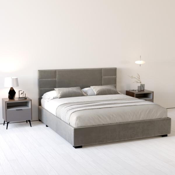 Кровать My-Style my-Feya 180 x 200 см / Фанера / Тёмно-серый photo 5