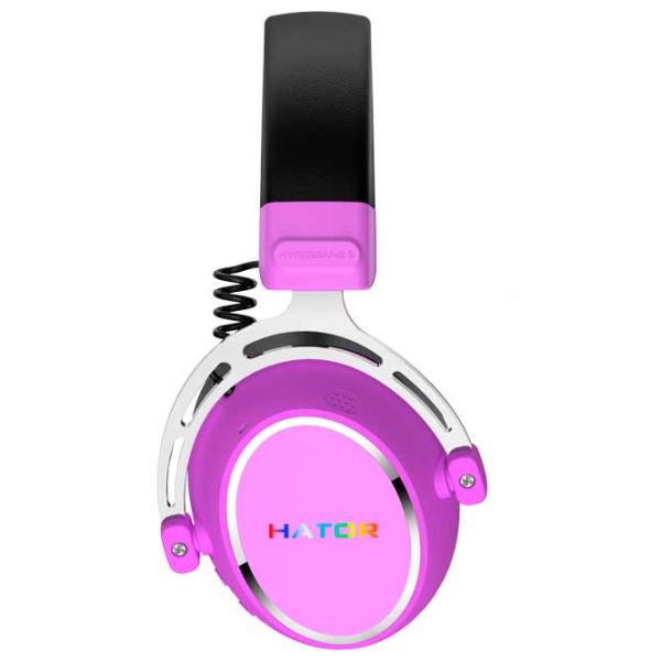 Căști Hator Hyperpunk 3 Black Purple Fără fir/ Gaming photo 2