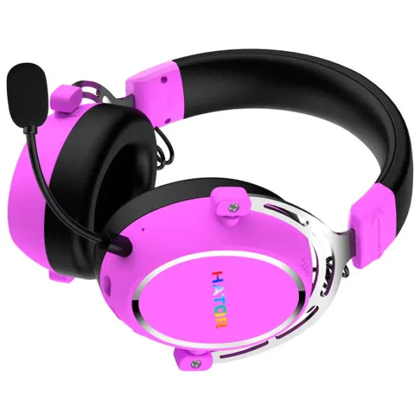 Căști Hator Hyperpunk 3 Black Purple Fără fir/ Gaming photo 5