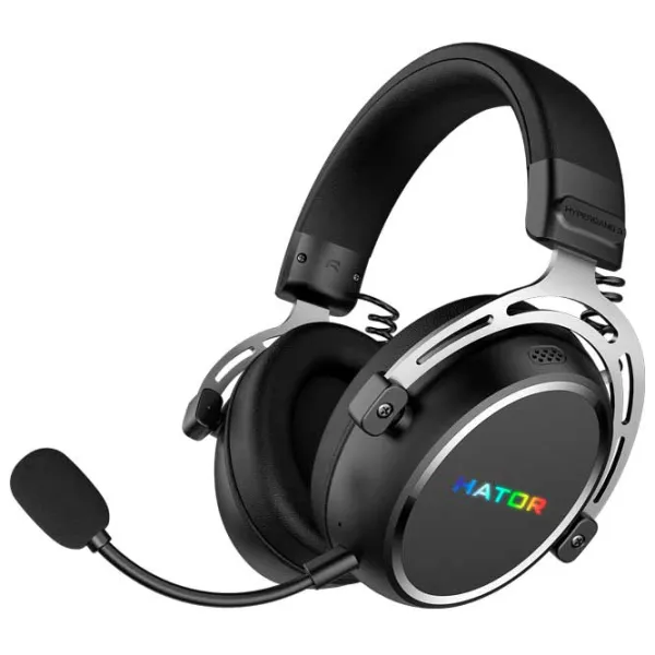 Căști Hator Hyperpunk 3 Gray Black Fără fir/ Gaming photo 2