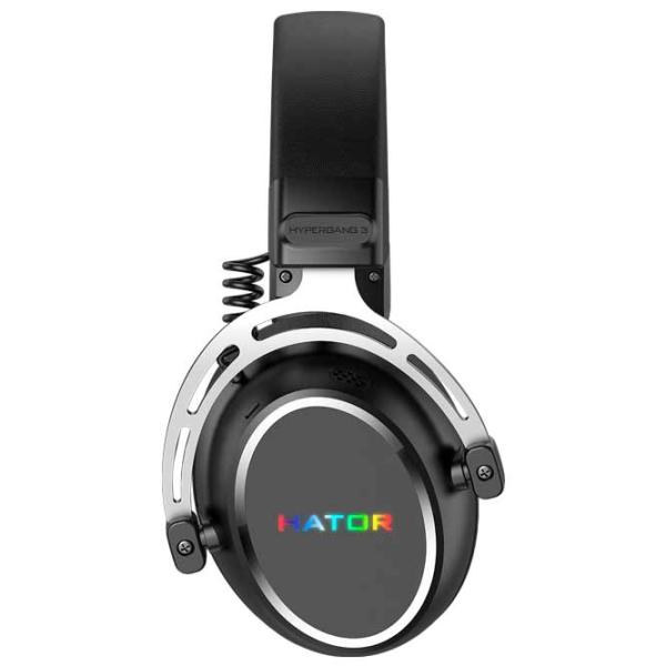 Căști Hator Hyperpunk 3 Gray Black Fără fir/ Gaming photo 3