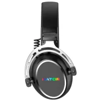 Наушники Hator Hyperpunk 3 Серый Черный Беспроводные/ Игровой photo 3