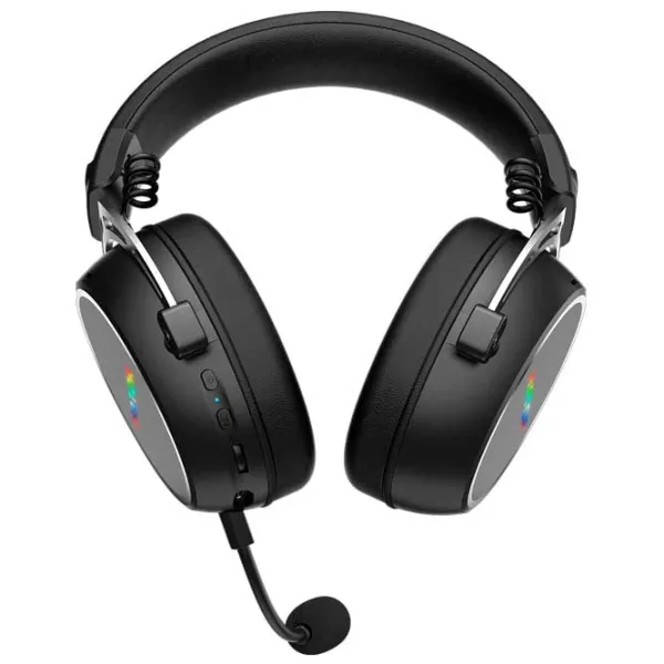 Căști Hator Hyperpunk 3 Gray Black Fără fir/ Gaming photo 5