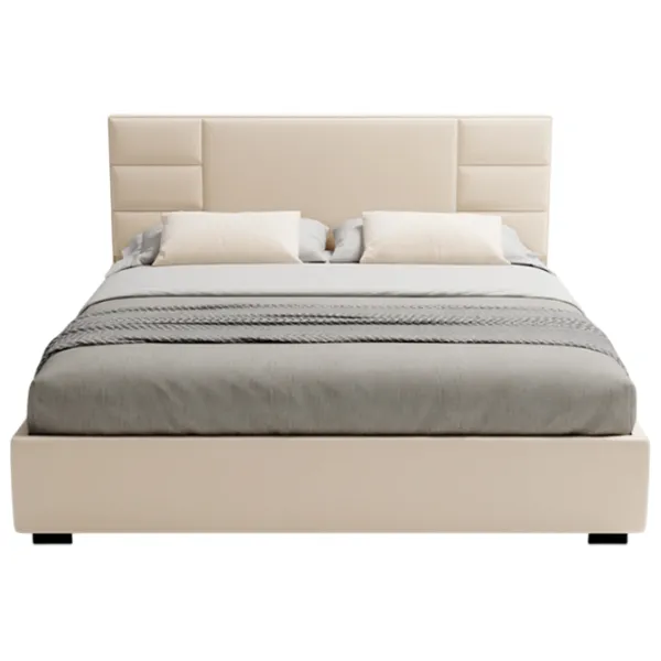 Кровать My-Style my-Feya 200 x 200 см / Фанера / Кремовый photo 2