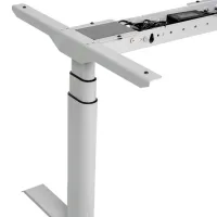 Офисный стол CUSTO FlexiDesk Plus ДСП/ Серый photo 5