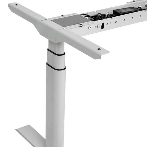Masă de birou CUSTO FlexiDesk Plus PAL/ Gray photo 5