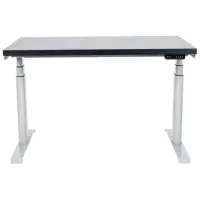 Офисный стол CUSTO FlexiDesk Plus ДСП/ Черный