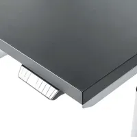 Офисный стол CUSTO FlexiDesk Plus ДСП/ Черный photo 2