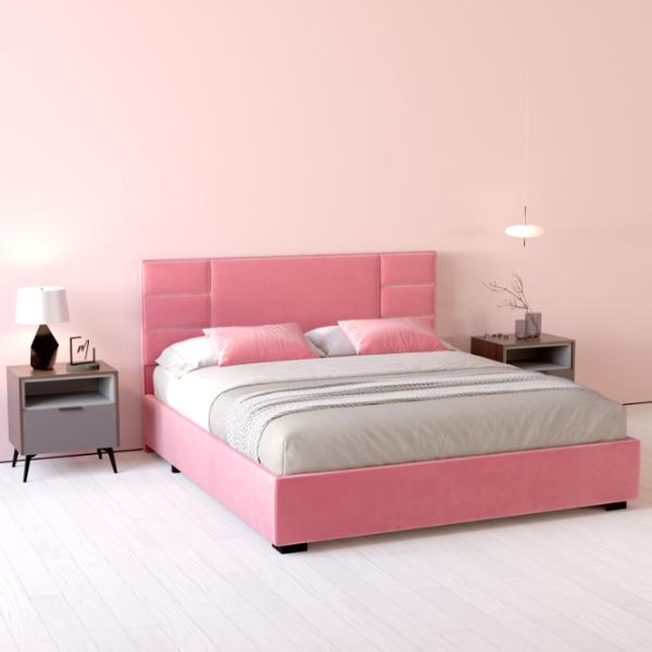 Кровать My-Style my-Feya 90 x 200 см / Фанера / Розовый photo 5