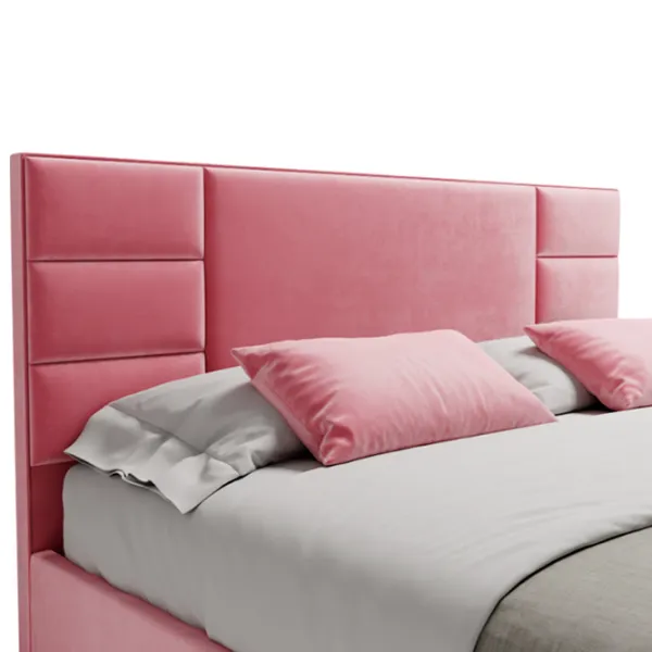 Кровать My-Style my-Feya 200 x 200 см / Фанера / Розовый photo 2