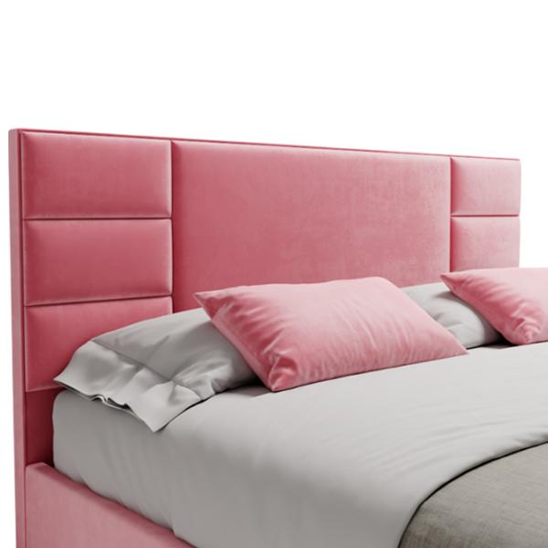 Кровать My-Style my-Feya 200 x 200 см / Фанера / Розовый photo 2