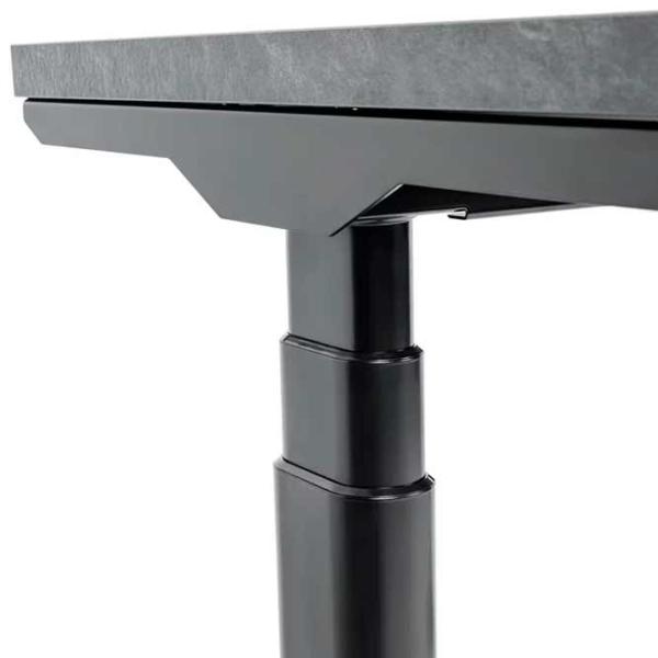 Masă de birou CUSTO FlexiDesk Plus PAL/ Gray photo 2