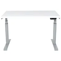 Masă de birou CUSTO FlexiDesk Plus PAL/ White