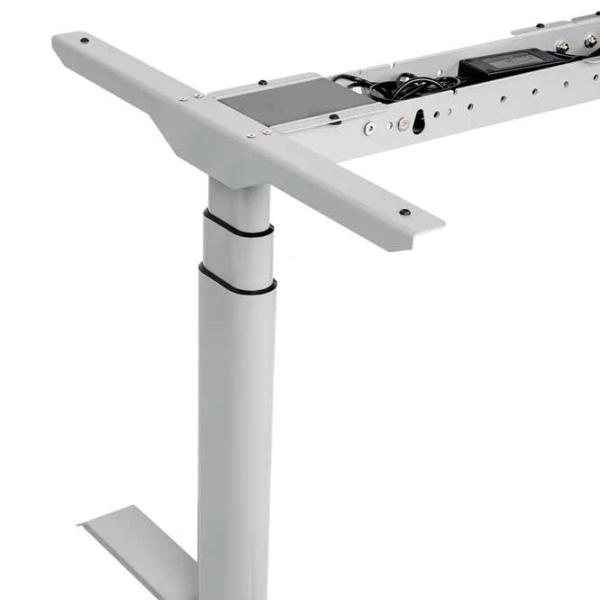 Masă de birou CUSTO FlexiDesk Plus PAL/ White photo 2