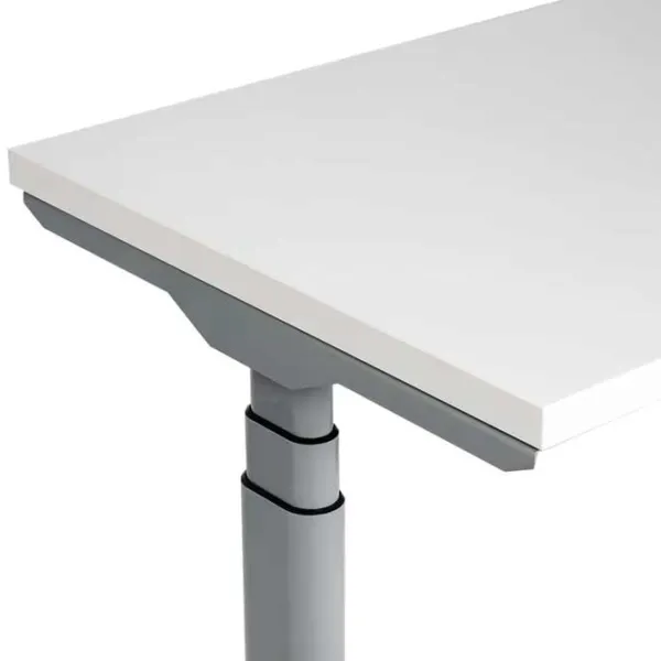 Masă de birou CUSTO FlexiDesk Plus PAL/ White photo 4