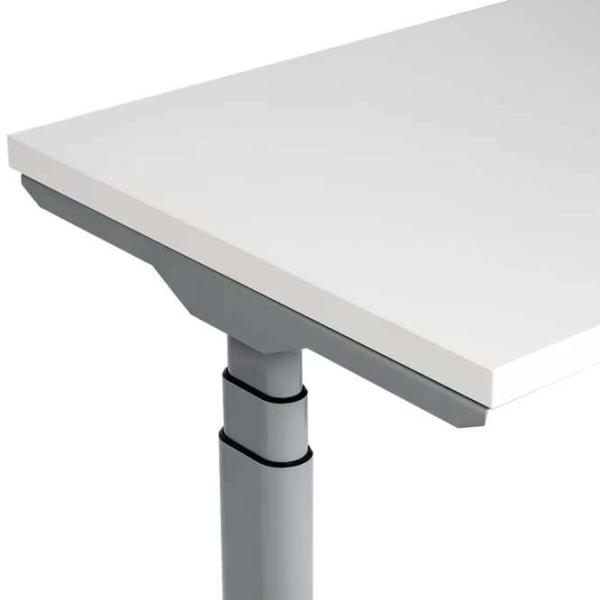 Masă de birou CUSTO FlexiDesk Plus PAL/ White photo 4
