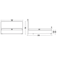Pat My-Style my-Nora 180 x 200 cm / Placaj / Dark Brown photo 8