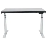 Masă de birou CUSTO FlexiDesk Plus PAL/ Black