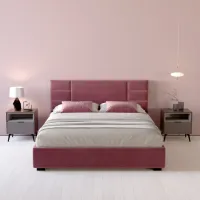 Кровать My-Style my-Feya 120 x 200 см / Фанера / Фиолетовый photo 6