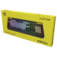 Tastatură Hator Icefall Cu fir / Black photo 6