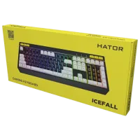 Tastatură Hator Icefall Cu fir / Black photo 4